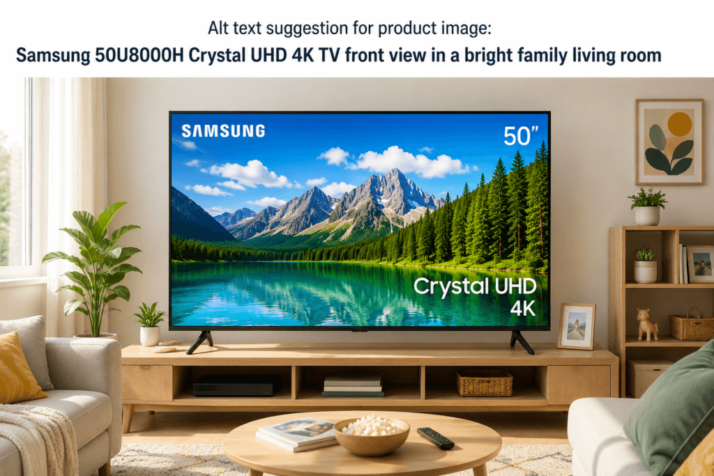 Samsung 50U8000H Specs & Review
