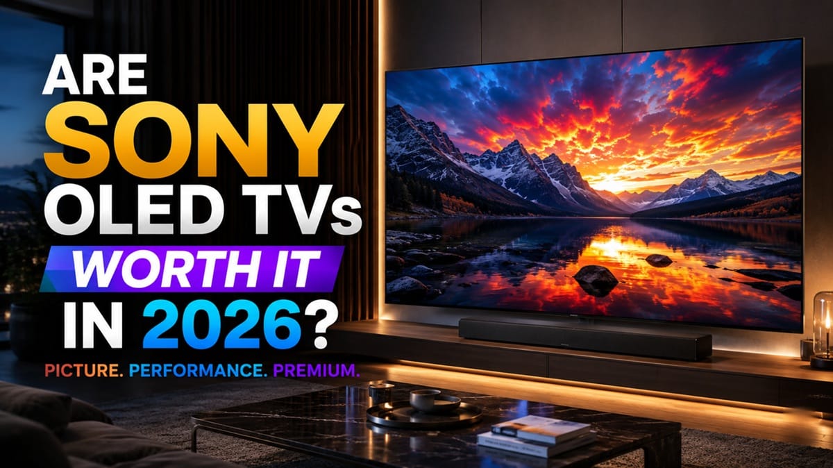 Sony BRAVIA 8 II vs LG C6 — are Sony OLED TVs worth it in 2026