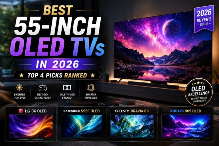 Best 55-Inch OLED TVs 2026: Ranked for Every Budget