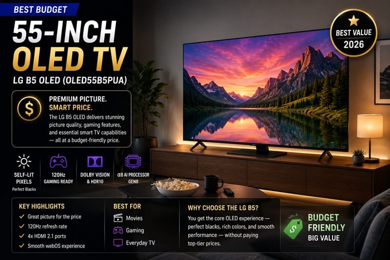 Best Budget 55-Inch OLED TV