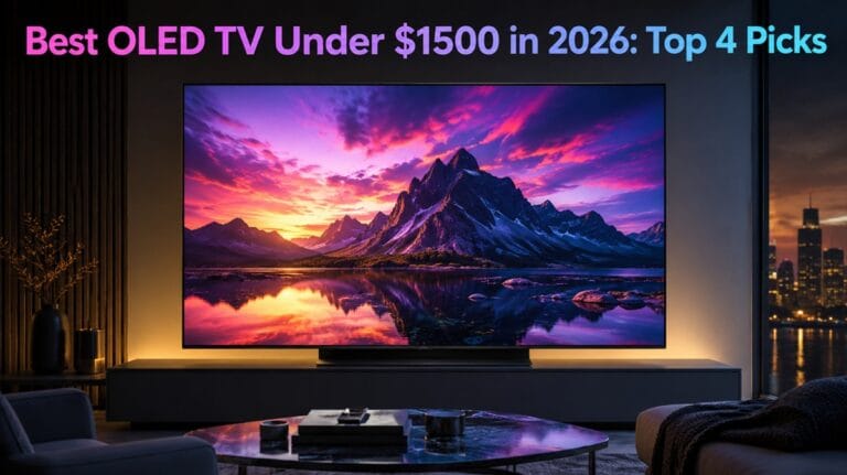 Best OLED TV Under $1500 in 2026: Top 4 Picks