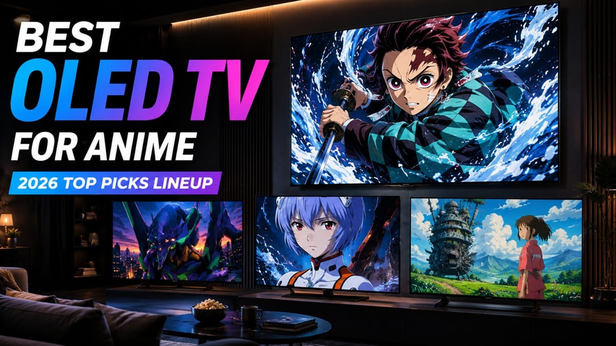 best OLED TVs for anime — 2026 top picks lineup