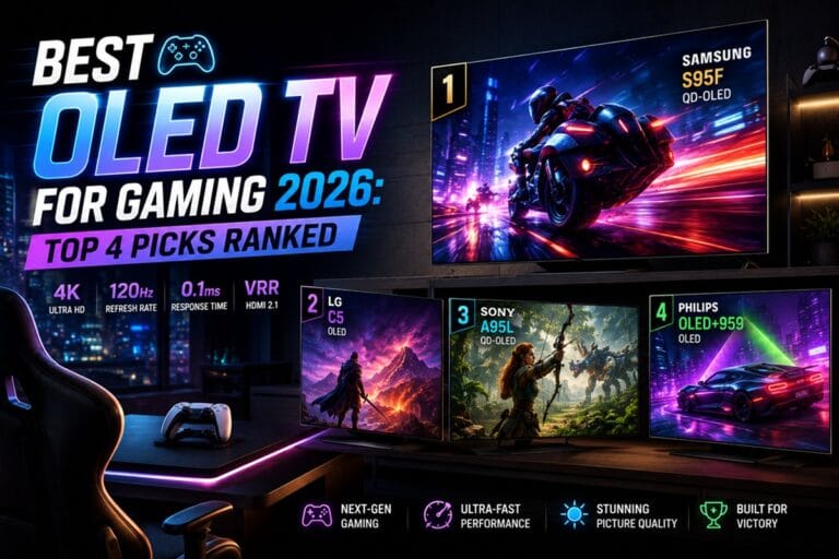 best OLED TV for gaming 2026 top picks setup