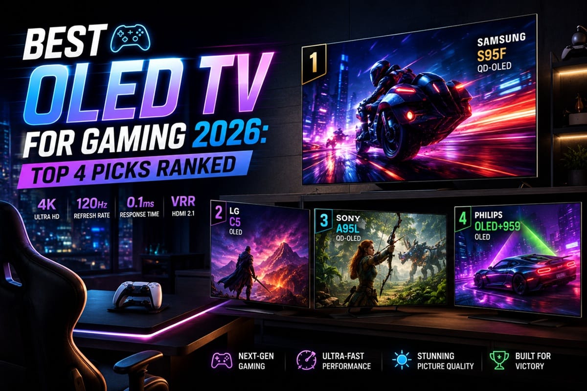 best OLED TV for gaming 2026 top picks setup