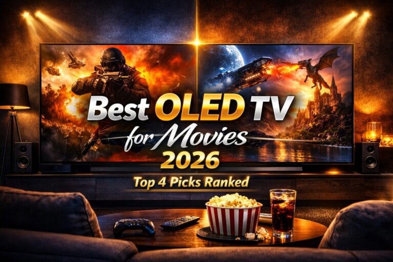 best OLED TV for movies 2026 — top picks for home theater