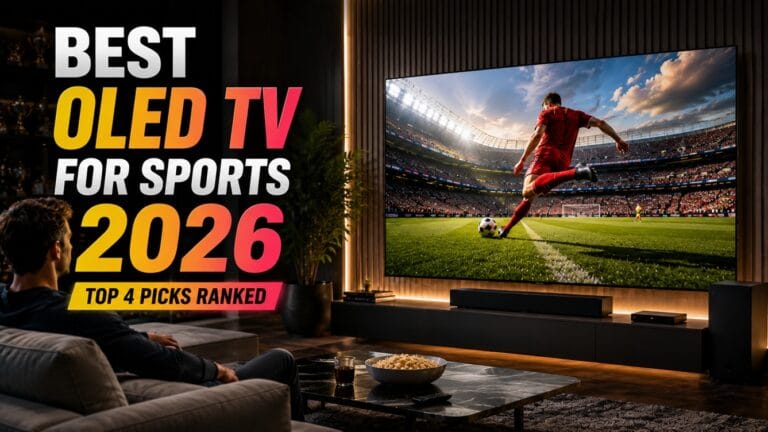 Best OLED TVs for Sports 2026: Top 4 Picks Ranked