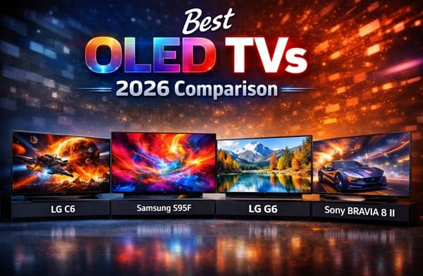 The five best OLED TVs for 2026, ranked by picture quality, gaming, and value.