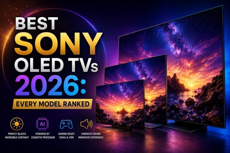 Best Sony OLED TVs 2026: Every Model Ranked
