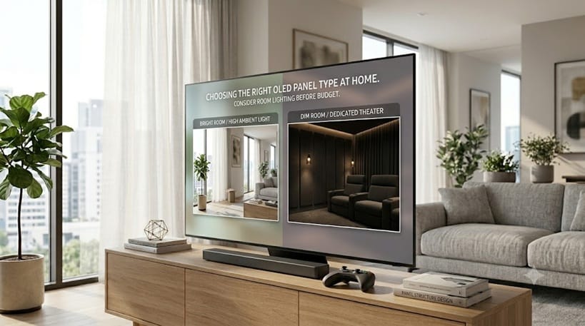 Choosing the right OLED panel type at home