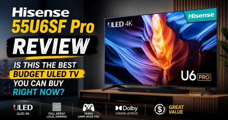 Hisense 55U6SF Pro Review