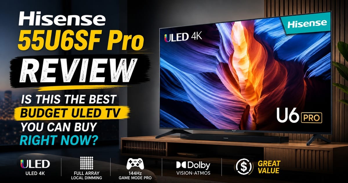 Hisense 55U6SF Pro Review