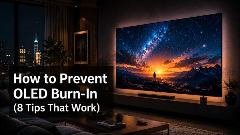 How to Prevent OLED Burn-In (8 Tips That Work)