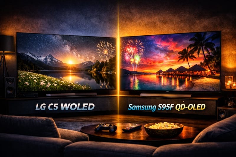 LG C5 vs Samsung S95F