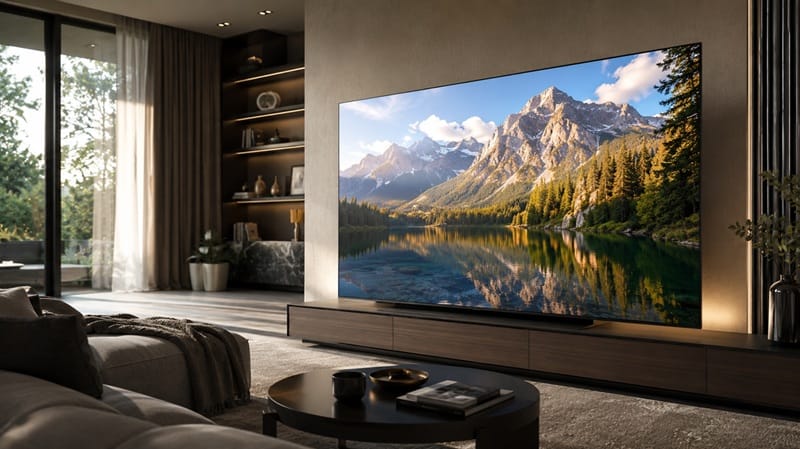 LG C6 OLED TV in living room setup 2026