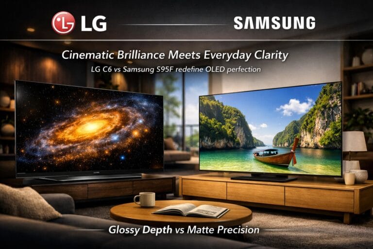 LG C6 vs Samsung S95F 2026 Review: The Ultimate OLED Winner