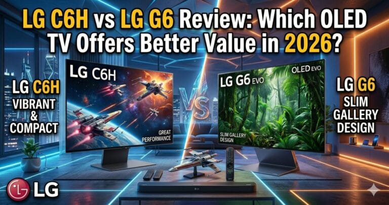 LG C6H vs LG G6 Review, Which OLED TV Offers Better Value in 2026