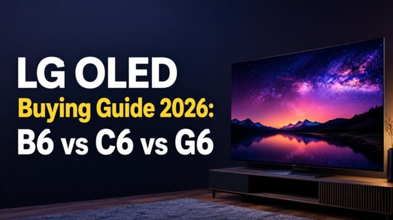 LG OLED Buying Guide 2026: B6 vs C6 vs G6