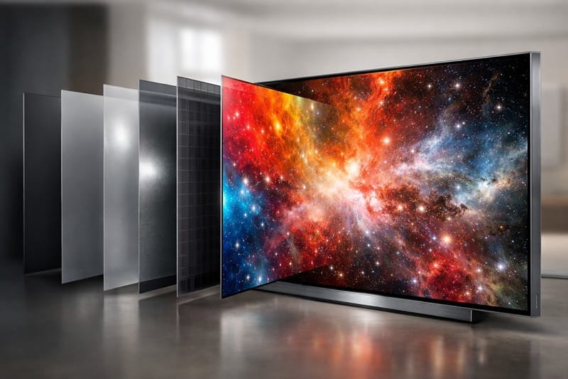 LG OLED evo G-series panel design