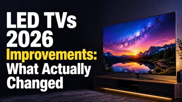 OLED TVs 2026 improvements — close-up of stacked panel layers