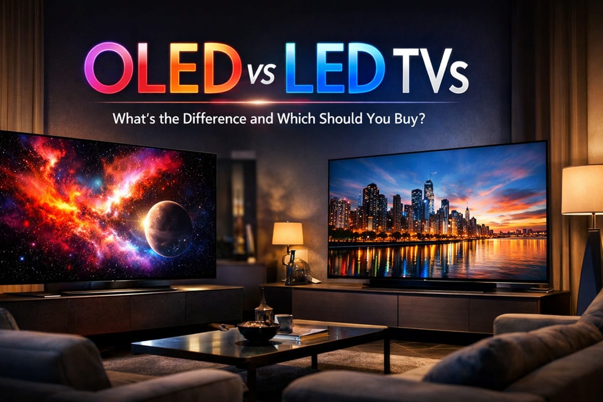 OLED vs LED TVs: Key Differences Explained (2026)