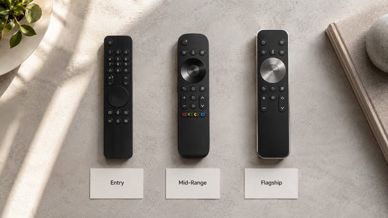 Samsung 2026 OLED series lineup tiers compared