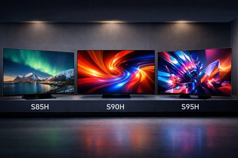 Samsung OLED buying guide 2026 comparing S85H S90H S95H series