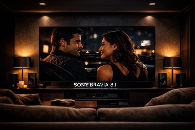 The Sony BRAVIA 8 II's XR Motion Clarity and Acoustic Surface Audio make it a strong choice for dedicated movie rooms.