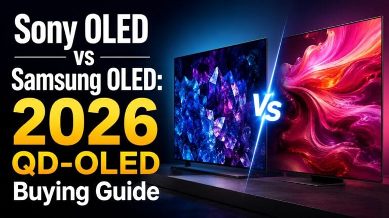Sony OLED vs Samsung OLED QD-OLED TV comparison