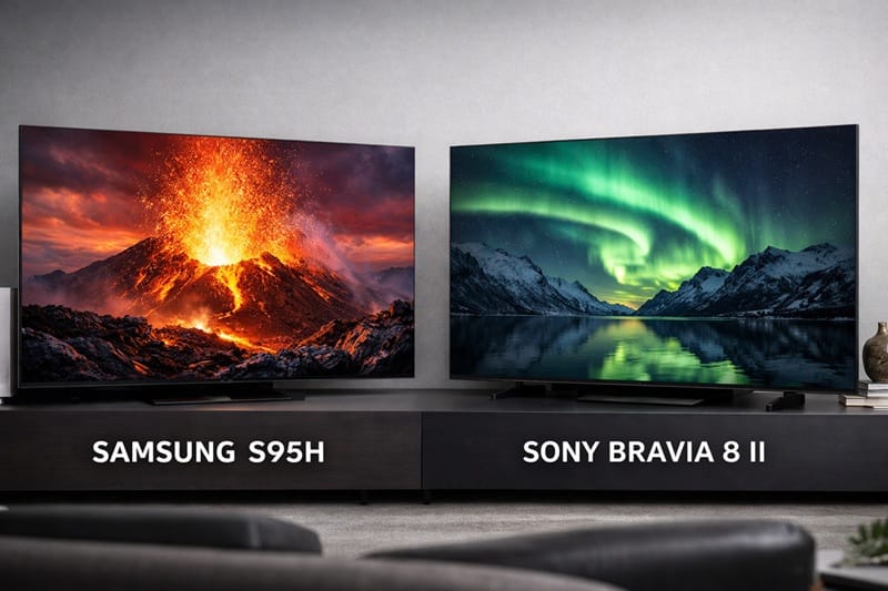 Sony OLED vs Samsung OLED brightness comparison