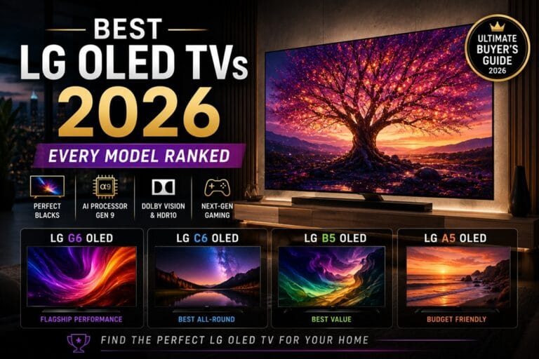 best LG OLED TVs 2026: Every Model Ranked