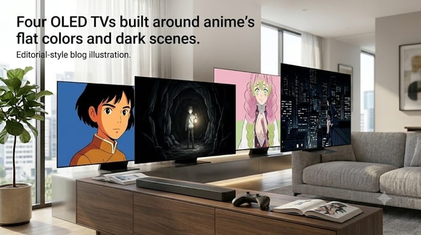 best OLED TVs for anime — 2026 top picks lineup