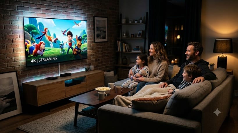 LG C5 OLED TV webOS streaming apps home screen