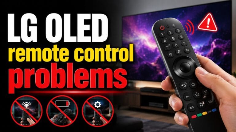 LG OLED Remote Control Problems: Fixed Fast