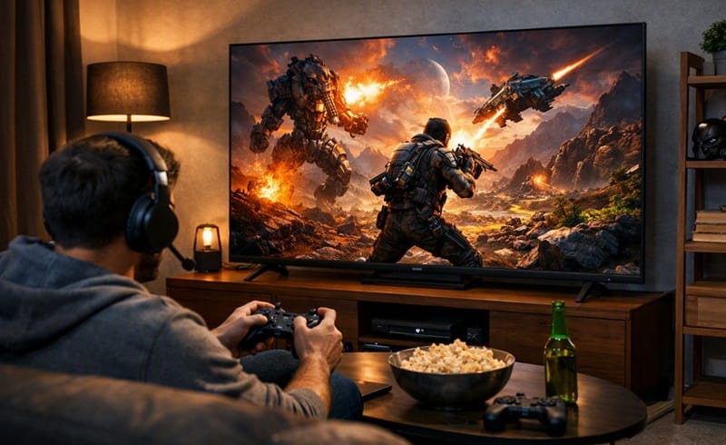 Hisense 65U7SG picture quality — HDR gaming performance