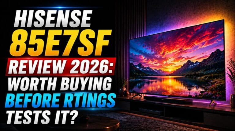Hisense 85E7SF Review 2026: Worth Buying Before RTINGS Tests It?