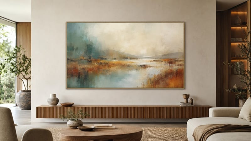 Hisense 85S7SG review — CanvasTV wall-mounted design