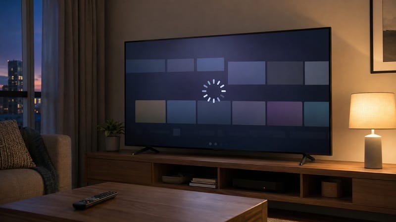 Hisense TV keeps freezing and restarting on home screen