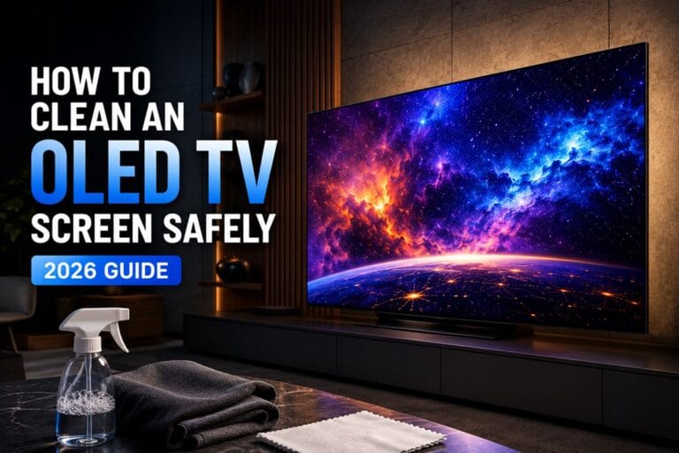 How to Clean an OLED TV Screen: The Safe Method (2026)