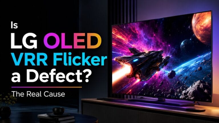 Is LG OLED VRR Flicker a Defect? The Real Cause