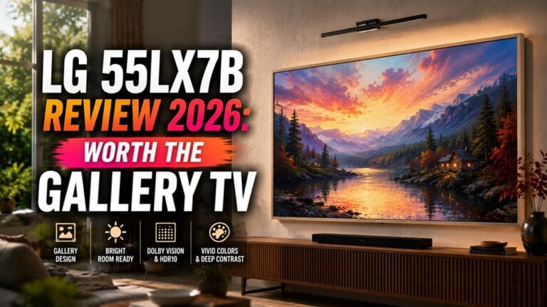 LG 55LX7B Review 2026: Worth the Gallery TV Premium?