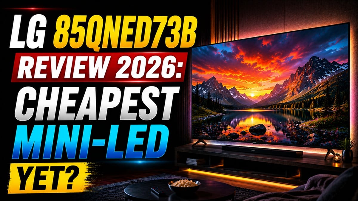 LG 85QNED73B Review 2026: Cheapest Mini-LED Yet?