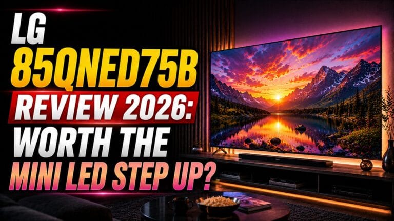 LG 85QNED75B Review 2026: Worth the Mini LED Step Up?
