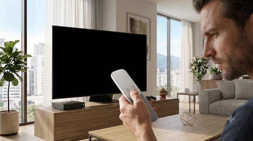 LG Magic Remote pairing and reset buttons