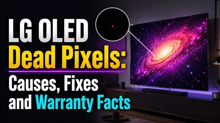 LG OLED Dead Pixels: Causes, Fixes and Warranty Facts
