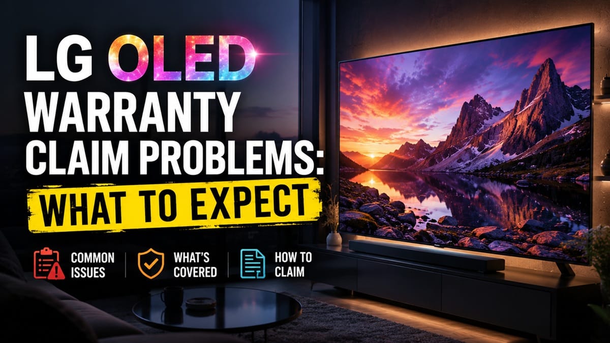 LG OLED Warranty Claim Problems: What to Expect