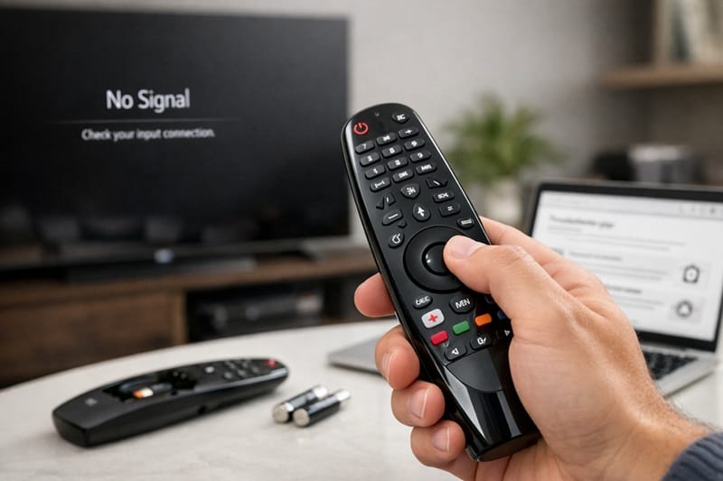 LG OLED remote control problems — Magic Remote troubleshooting
