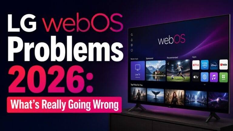 LG webOS Problems 2026: What's Really Going Wrong