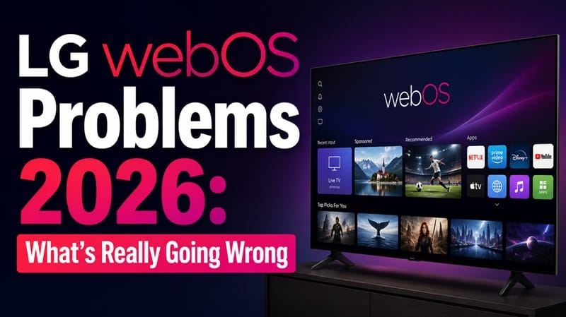 LG webOS Problems 2026: What's Really Going Wrong
