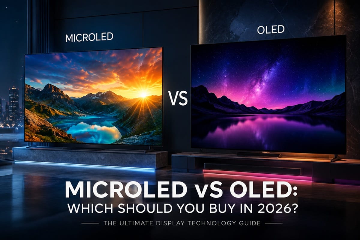 MicroLED vs OLED: Which Should You Buy in 2026?