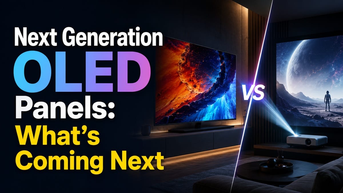 Next Generation OLED Panels: What's Coming Next